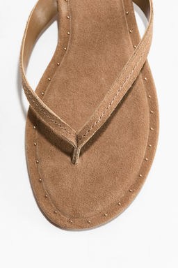 Sandalias de ante con flecos decorativos - H&m фото 2