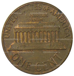 1 цент 1975 года D США