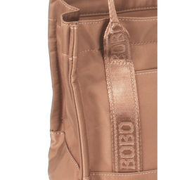 Сумка женская текстиль BoBo-8112-1, 1отд+еврокарман, плечевой ремень, терракот 265883