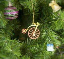 Елочная игрушка - Ретро велосипед 90YY61-504 Classic