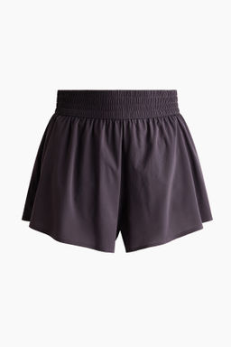 Shorts de deporte de doble capa con bolsillo