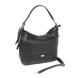 Сумка женская искусственная кожа DJ-CM 6787-BLACK, 1отд+еврокарман, плечевой ремень, черный SALE 257724