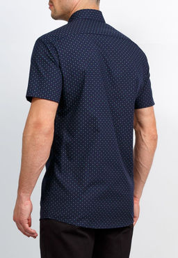 Сорочка мужская короткий рукав GREG 243/109/1286/Z/b/1  фото 7