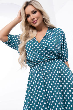 Платье Беверли (изумруд) П7037 - Lt collection фото 5