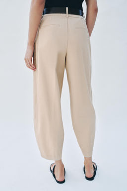 PANTAL?N GLOBO CINTUR?N / Arena - Zara фото 3