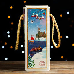 Цена за 5 шт. Подарочная коробка Сказки Пушкина, 16,5 х 7,9 х 20,8 см - Simaland фото 3