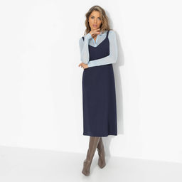 Сарафан , который стройнит, Для важных свиданий (синий) - Charutti фото 14