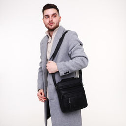 Сумка мужская, цвет черный - Simaland фото 7