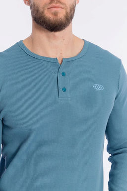 Лонгслив М123062ВШа Индиго