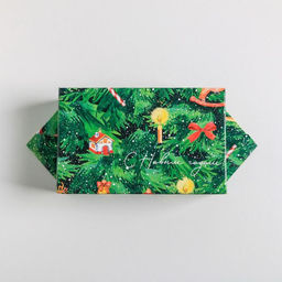 Цена за 5 шт. Сборная коробка‒конфета «Сказки в Новом году», 9.3×14.6×5.3 см
