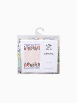 Скатерть Этель Уютные коты, 180?147 см, 100% хлопок, саржа 190 г/м?