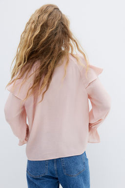 Blusa con volantes - H&m фото 5