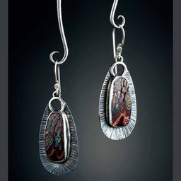 Серьги на крючках арт. 13 4012 (id 279341) - Rada фото 2