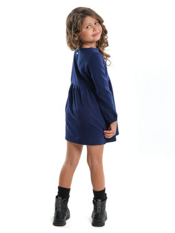 Платье для девочки UD 2576 синий - Mini maxi фото 5