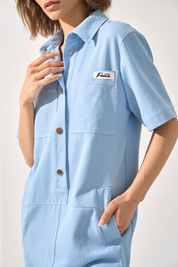 Платье джинсовое 1158/1 - Rinka фото 8