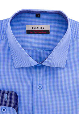 Сорочка мужская длинный рукав GREG 214/139/011/Z/1