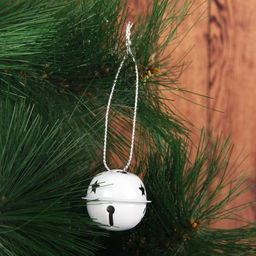 Бубенчики для рукоделия, набор 12 шт., размер 1 шт. — 3 см, белые