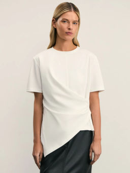 Футболка асимметричного кроя / Zarina  фото 3