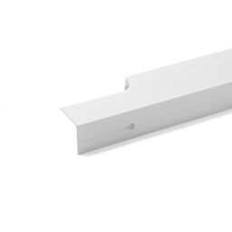 Ручка торцевая CAPPIO RP100WH, L=400 мм, белая, 4 шт.