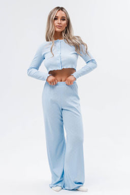 -1505 ГОЛУБАЯ ПИЖАМА - Karolina фото 3