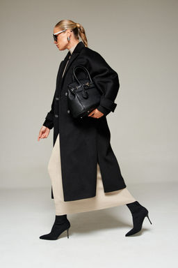 Пальто Beautiful Free 7011 черный