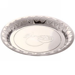 Цена за 3 шт. Поднос металлический "Лимоны" 26 см