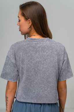 Женская укороченная футболка Happyfox