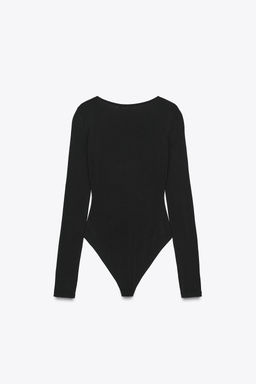 SOFT LONG SLEEVE BODYSUIT - Zara фото 6
