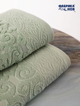 Полотенце махровое жаккардовое ROSELYN мод. J-176 размер 70*140 пл. 500 гр/м2 - Фабрика снов фото 15