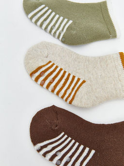 ?izgili Erkek Bebek Soket ?orap 3l?