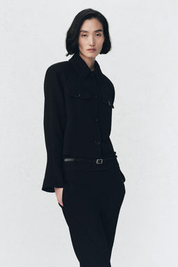 SHOULDER PAD JACKET SOSHIOTSUKI X ZARA фото 4