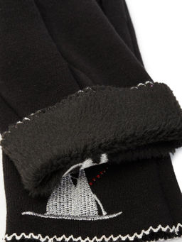 Перчатки жен Labbra LB-CP-131 black  фото 4