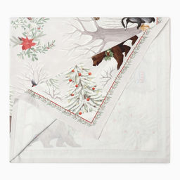 Набор новогодний Новогоднее чудо: скатерть 150?180 см 3 см с ВГМО, салфетка 40?40 см-8 шт., 100% хлопок