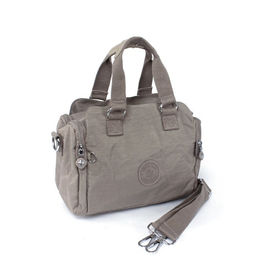 Сумка женская текстиль BoBo-66143, 3отд, плечевой ремень, серый 265996