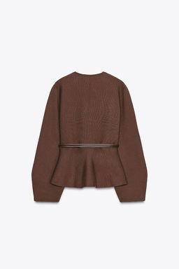 CARDIGAN WITH BELT