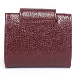 Портмоне женское Croco-ПР-906 натуральная кожа 1 отд, 4 карм, бордо флотер (120) 235500  фото 2