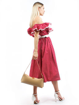 LACCOMA сумка АЛ3085-бежевый натуральная кожа хлопок фото 3