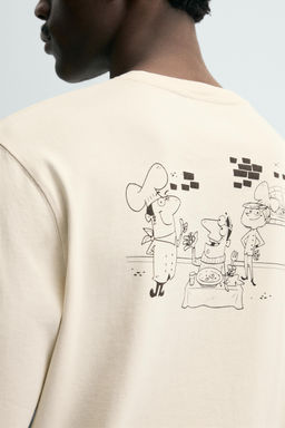 PIZZERIA LA MONTECARLO PRINT T-SHIRT