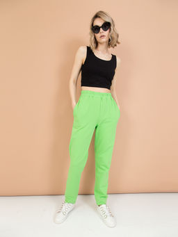 Кроп-топ из футера