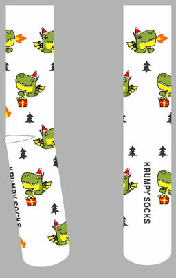 Носки НГ р.35-40 TxT Дракошка с подарком - Krumpy фото 5