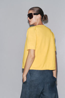 PLAIN KNIT CARDIGAN - Zara фото 4