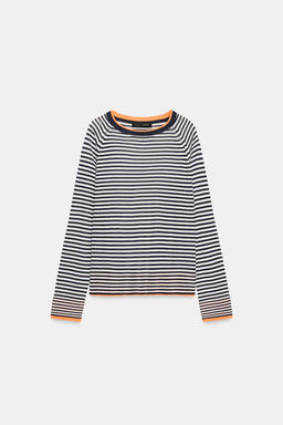 JERSEY PUNTO DOBLE / rayas - Zara фото 5