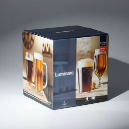 Набор стаканов ВРЕМЯ ДЕГУСТАЦИЙ КРАФТ БИР без декора 4шт арт.P9587 /Люминарк/ - Luminarc фото 10