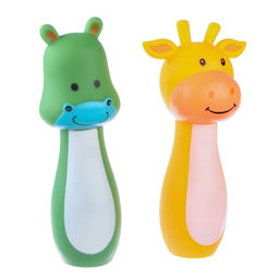 Резиновая игрушка для ванны Крошка Я «Пищалка», 12 см, МИКС