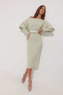 Платье LYUSHe 4266 бледно-зеленый  фото 4