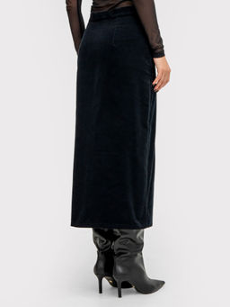 Юбка женская миди в черном цвете черный 152788 - Mark formelle фото 6