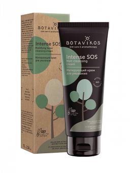Крем для умывания Матирующий Intense S.O.S. Функциональная серия 75 мл Botavikos  фото 2
