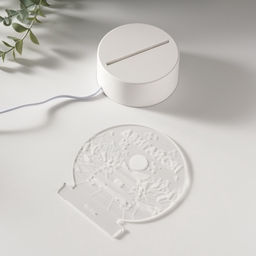 Светильник 3D RISALUX Двигайся, LED-ночник, RGB, от сети  фото 8