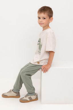 КР 400633/зеленый чай к554 брюки для мал - Crockid фото 5