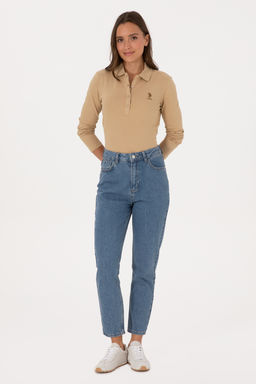 Kad_n Kum Basic Polo Yaka Sweatsh_rt Sepette S_rpriz _ndirim - U.s. polo assn фото 18